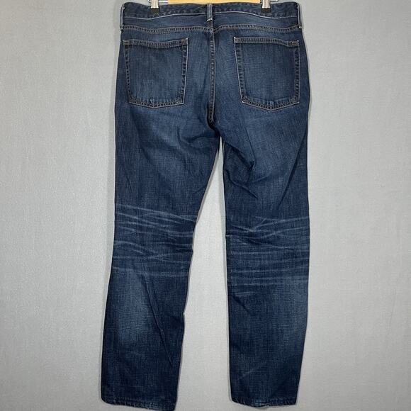 Bonobos The Summerweight Jean Men's Straight Leg 33x32 100% Cotton Blue - Picture 4 of 9
